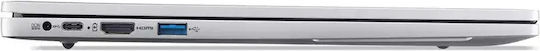 Acer Aspire Lite 15 15.6" IPS FHD (Celeron-N4500/8GB/256GB SSD/W11 Pro) Silver (International English Keyboard)