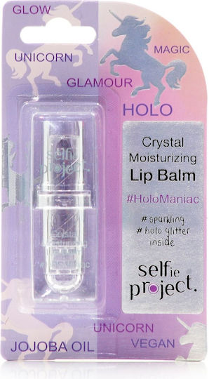 Selfie Project Kristalliner Feuchtigkeitsspendender Lippenbalsam Holomaniac 3,5 ml