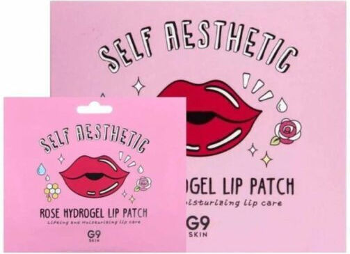G9 Skin Self Aesthetic Rose Hydrogel Μάσκα Χειλιών 3gr
