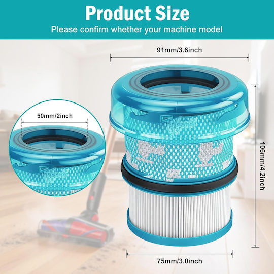Hepa Filter Kompatibel mit Dyson