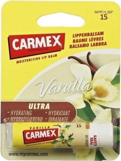Carmex Ултра Балсам За Устни SPF15 Ванилия 4.25гр