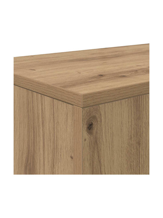 Wooden Console Oak L82xW29xH74cm