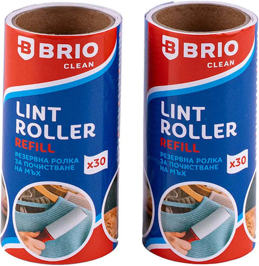 Резервни Ролки За Влакна Дрехи 2 X 30 Brio