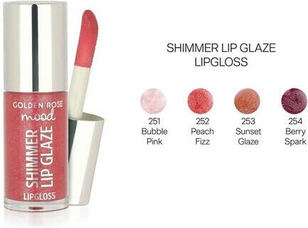 Golden Rose Lip Gloss No251 Bubble Pink 6ml
