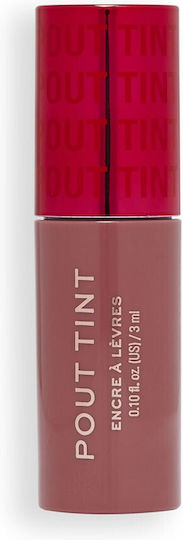 Makeup Revolution London Pout Tint Lip Gloss 3 Ml Γυναίκες Nude Dreams