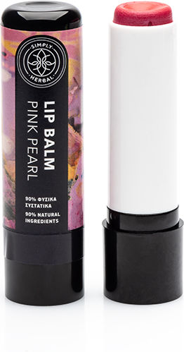 Simply Herbal Ροζ Περλέ Lip Balm 5ml