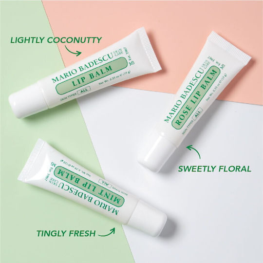 Mario Badescu Rose Грижа за устни Балсам 10гр