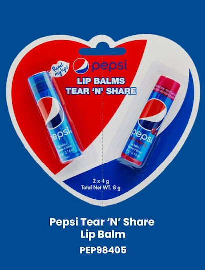 Read My Lips Pepsi Tearnshare Balsam De Buze 2 Bucăți