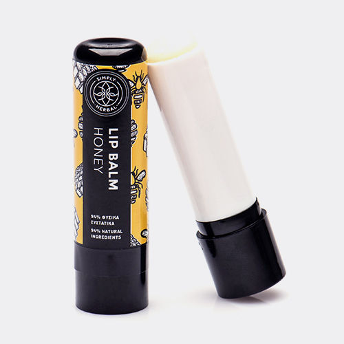 Simply Herbal Balm Мед Грижа за устни Масло със смес от растителни масла 5мл