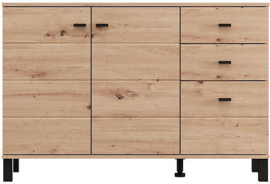 Μπουφές Ξύλινος με Συρτάρια Artisan Oak 116x35x78cm Μπουφές Ξύλινος με Συρτάρια Artisan Oak 116x35x78cm