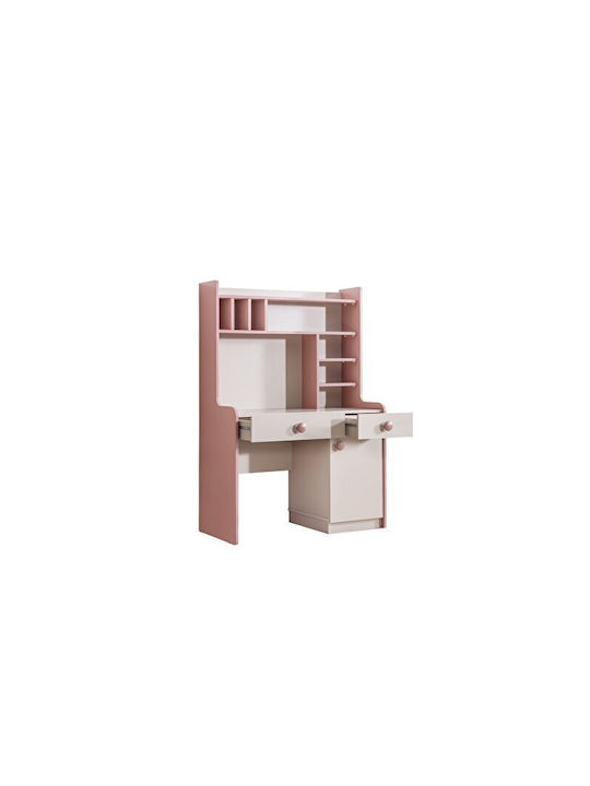Stewehome Birou Pentru Copii Cu Rafturi Pentru Depozitare 109×52×160cm