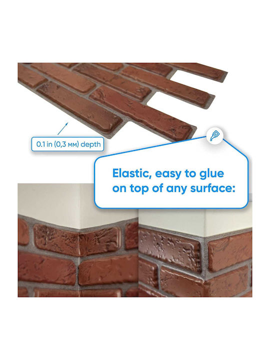 3D Wall Panels Adhesive Beige