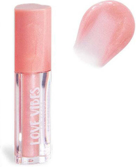 Magic Studio Love Vibes Luciu de buze 02 Shimmer Pinky Peach 3gr 3ml