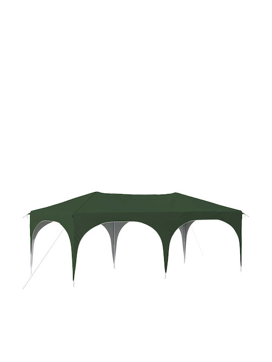 vidaXL Cort Terasă Verde 5.75x2.88m