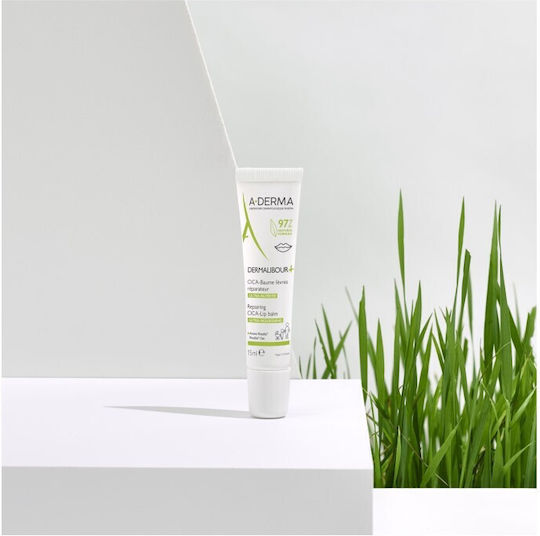 A-Derma Repairing CICA-Lip Ultra-Nourishing Dermalibour+ Lip Balm 15ml