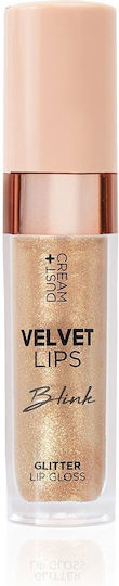 Dust+Cream Velvet Lips Lipgloss Blink Glitzer