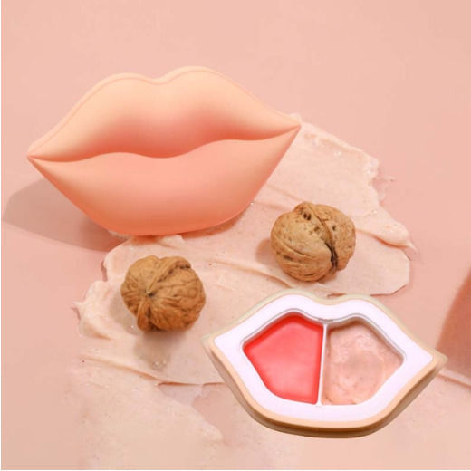Kocostar Peach Duoduo, Scrub & Care Cream for Soft & Hydrated Lips 43ml [23ml/20ml]