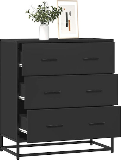 Συρταριέρα Κρεβατοκάμαρας mit 3 Schubladen 68x35x76cm Συρταριέρα Κρεβατοκάμαρας mit 3 Schubladen 68x35x76cm