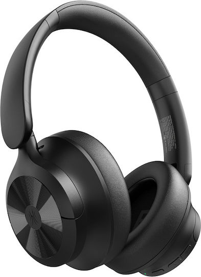 OneOdio A1 Pro Ασύρματα Bluetooth Over Ear Ακουστικά με 70 ώρες Λειτουργίας και Quick Charge Μαύρα