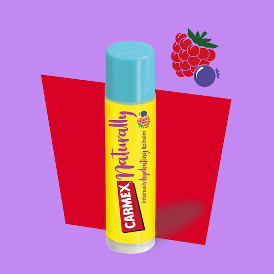 Carmex Naturally Lip Balm Red Fruits