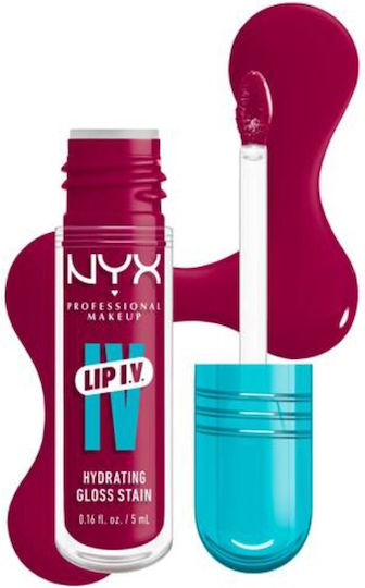 NYX Professional Makeup Lip Iv Lip Gloss Magent 5ml