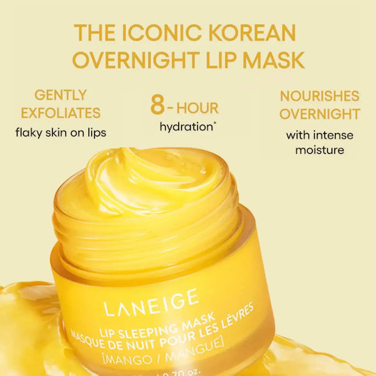 Laneige Sleeping Μάσκα Χειλιών Mango 20gr