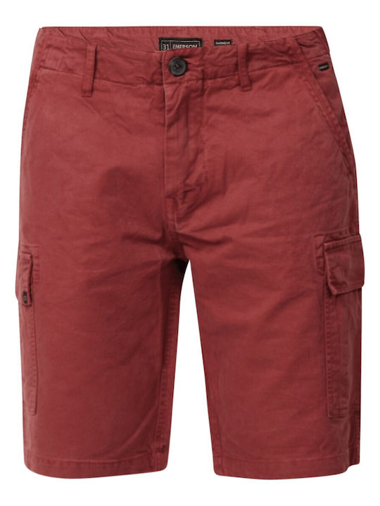 Men's Shorts Cargo Burgundy