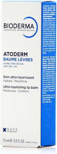 Bioderma Atoderm Balsam de Buze Lip Balm 15ml