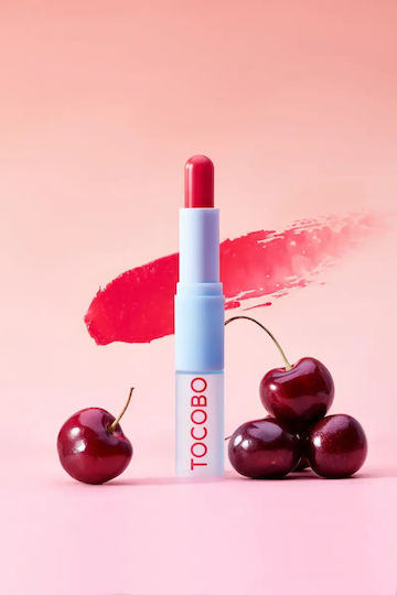 Tocobo Glass Lip Balm 011 Flush Cherry 3.5gr