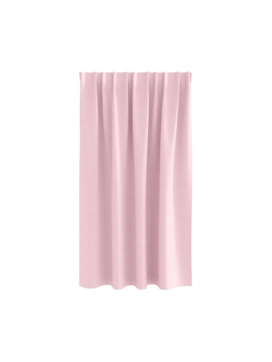 vidaXL Set Blackout Window Curtains with Tab Tops Soft Pink 140x140 cm