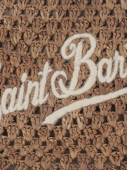 Mc2 Saint Barth Raffia Несесер Кафяв