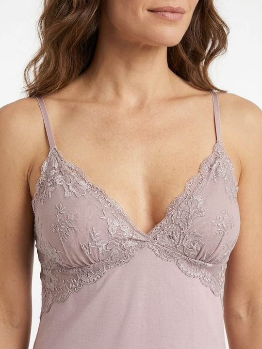 Maternity Nightgown in Apple Red