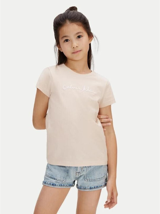 Calvin Klein T-shirt Μωβ