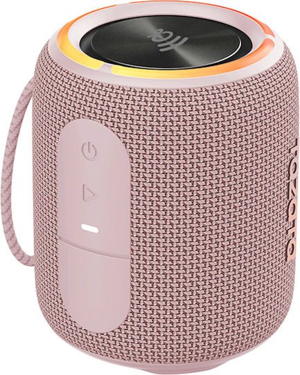 Tazata Fun 100 Αδιάβροχο Ηχείο Bluetooth 16W με Διάρκεια Μπαταρίας έως 24 ώρες Ροζ