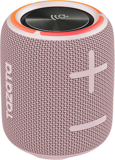 Tazata Fun 100 Αδιάβροχο Ηχείο Bluetooth 16W με Διάρκεια Μπαταρίας έως 24 ώρες Ροζ