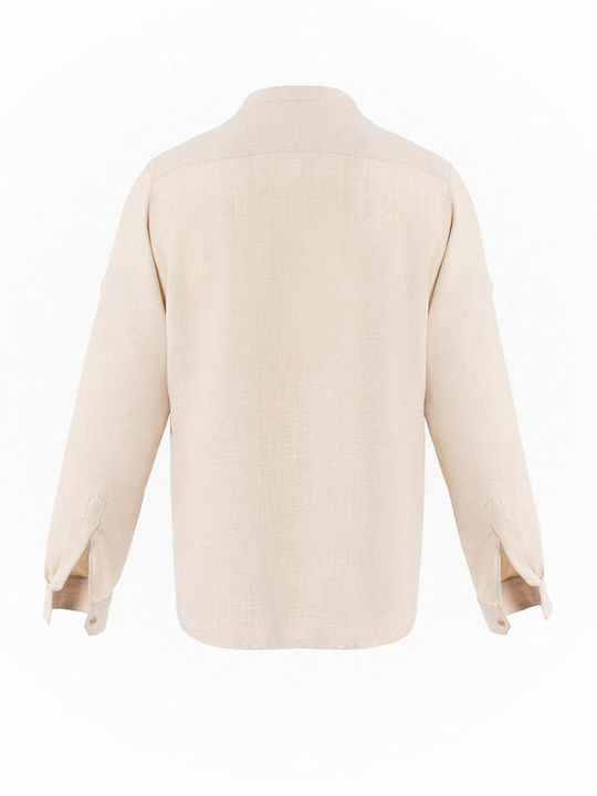 Unisex Long Sleeve Shirt Axon Cayman Daino