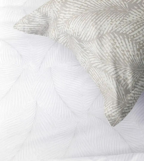 Nima Bettlaken-Set Super-Doppel 240x260cm Kokosnuss (4 Stück)