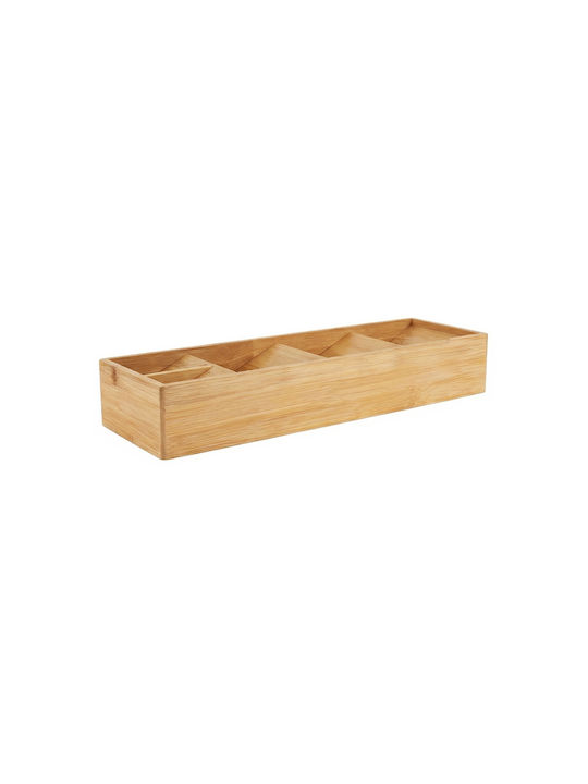 Cheffinger Wooden Beige Drawer Cutlery Tray