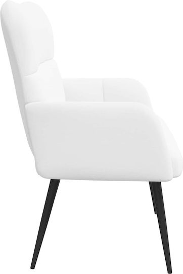 Doppelsitzer Sofa Weiß 115x61x87cm
