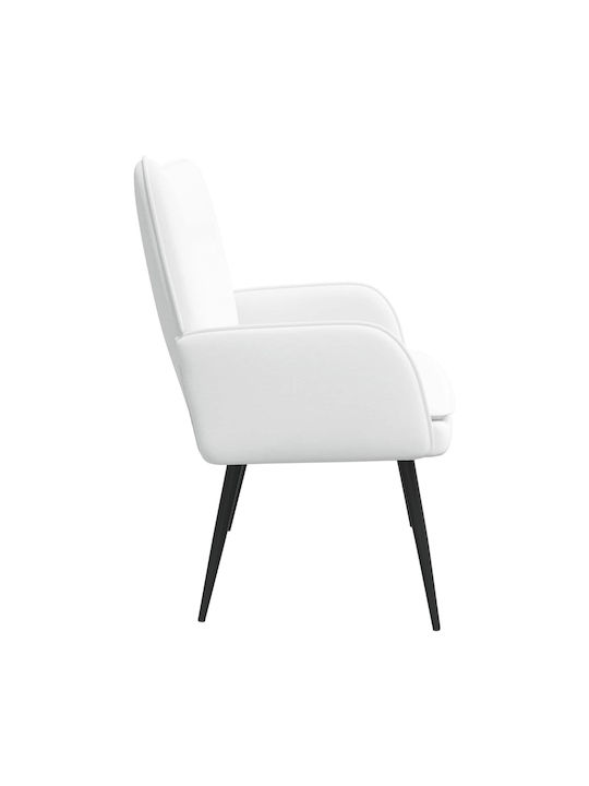 Doppelsitzer Sofa Weiß 115x61x87cm