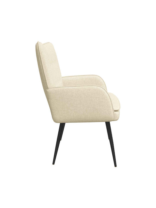 Двуместен Диван Крем 115x61x87см