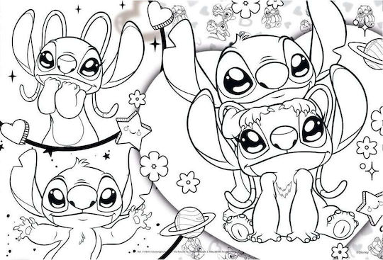 Lisciani Пъзел Plus Двустранен Disney Stitch 250 Части 116850 116850