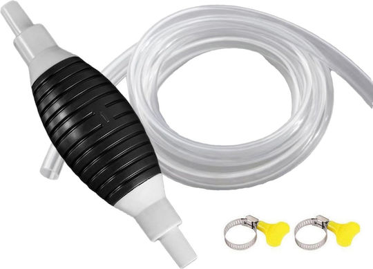Manual Liquid Transfer Pump Zola Universal 1.5 M Hose Transparent Black