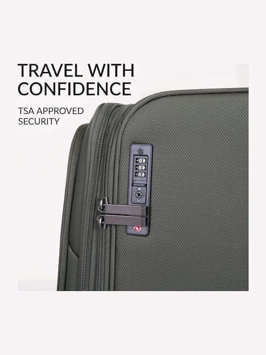 Reise Koffer-Set 3 Teile 5200 Khaki