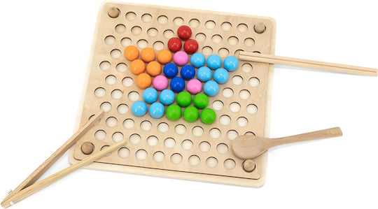 Viga Wooden Fine Motor Skills Toy Beads & Cards
