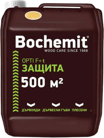 Концентрат За Импрегниране На Дърво Безцветен 5 Кг Bochemit Opti F+t