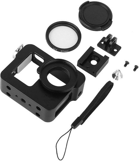 Frame Gopro Hero 3/3+ Uv Filter 32mm Adapter Aluminum Black