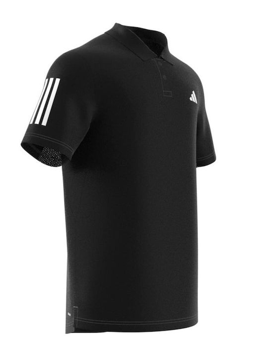 adidas Club 3-Stripes HS3269 Мъжка Черна Блуза