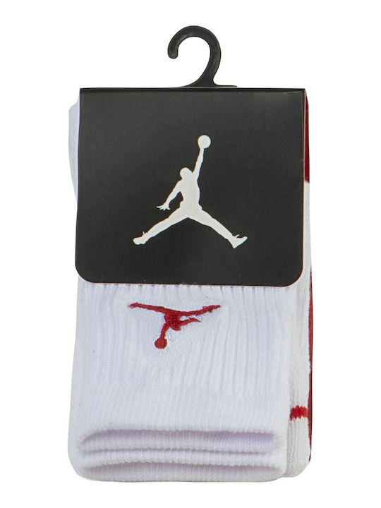 Jordan Athletic Kids' Long Socks Jumpman White 3 Pairs