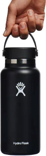 Hydro Flask Wide Flex Cap Sticlă Termos 946ml Negru